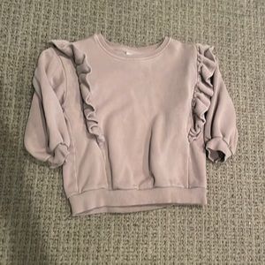 Zara girl’s mauve sweater